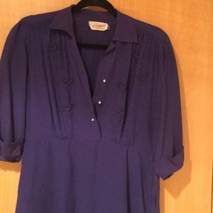 1940's land girl dress